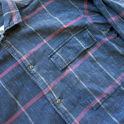 1980's Issey Miyake Button Up Shirt M/L | O/S, Blue