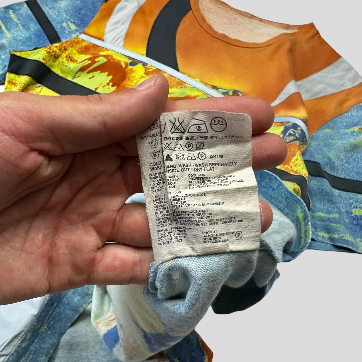 Prada Sport 00’s Thermal Heatmap Patchwork T-shirt - L (M)