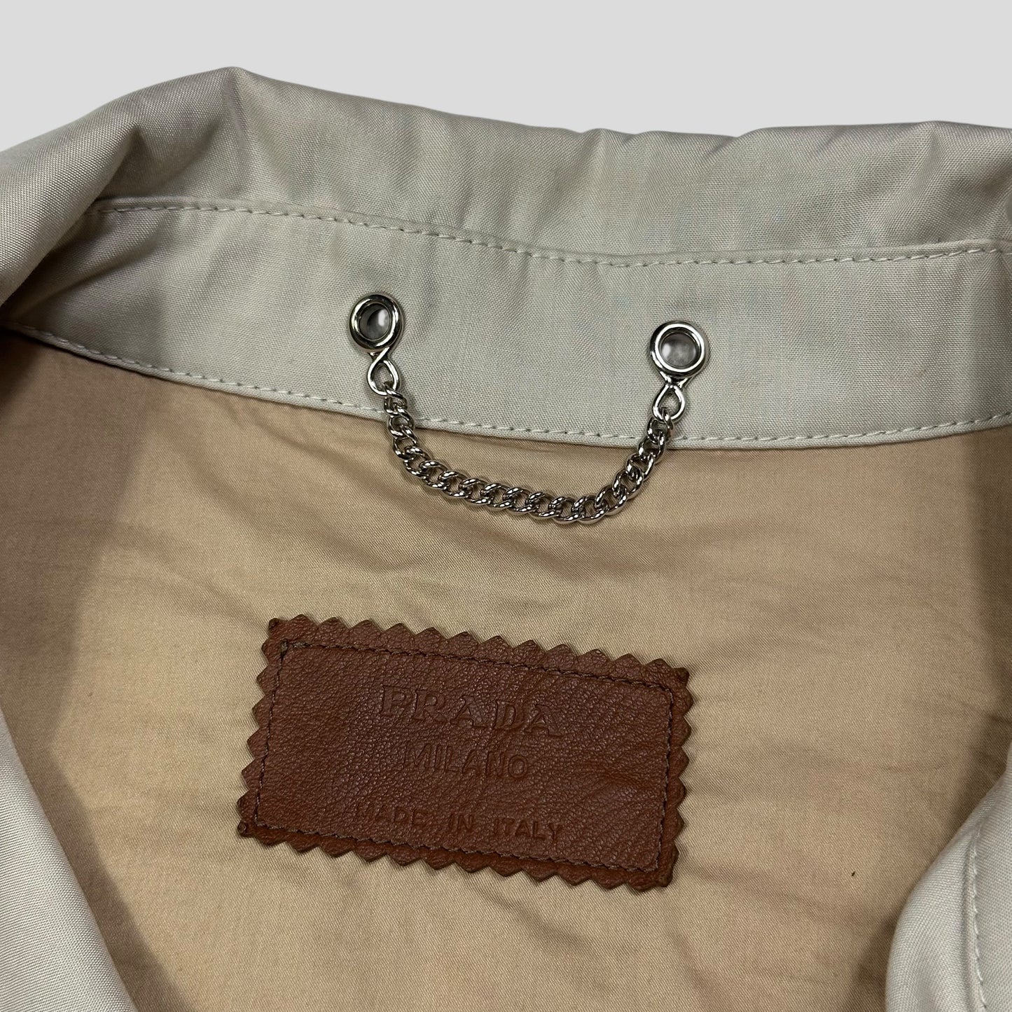 Prada Milano 2008 Soft Poly Premium Car Coat - M/L