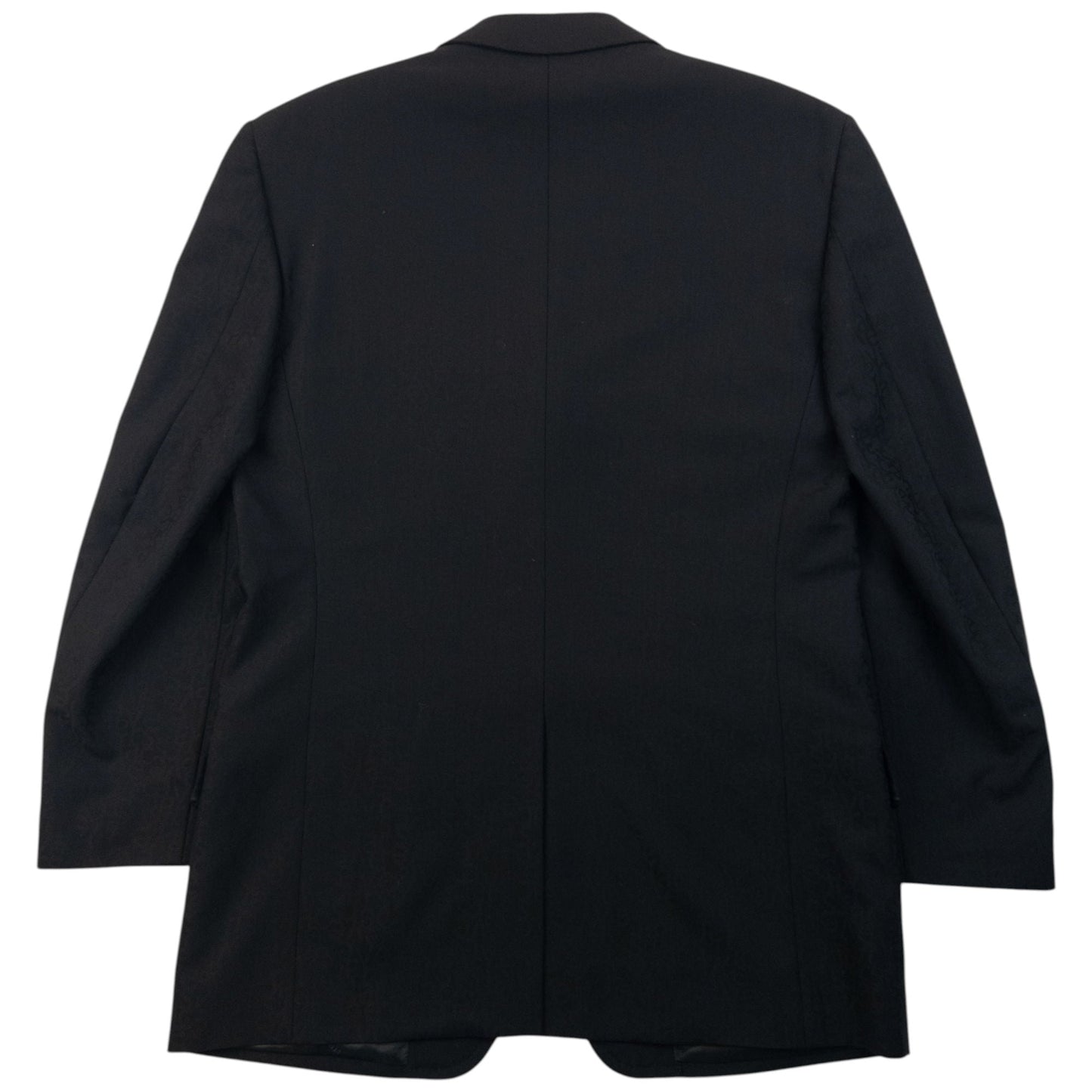 Vintage 2000s Versace Classic Monogram Jacket & Trousers Suit Set Size L | Large, Black