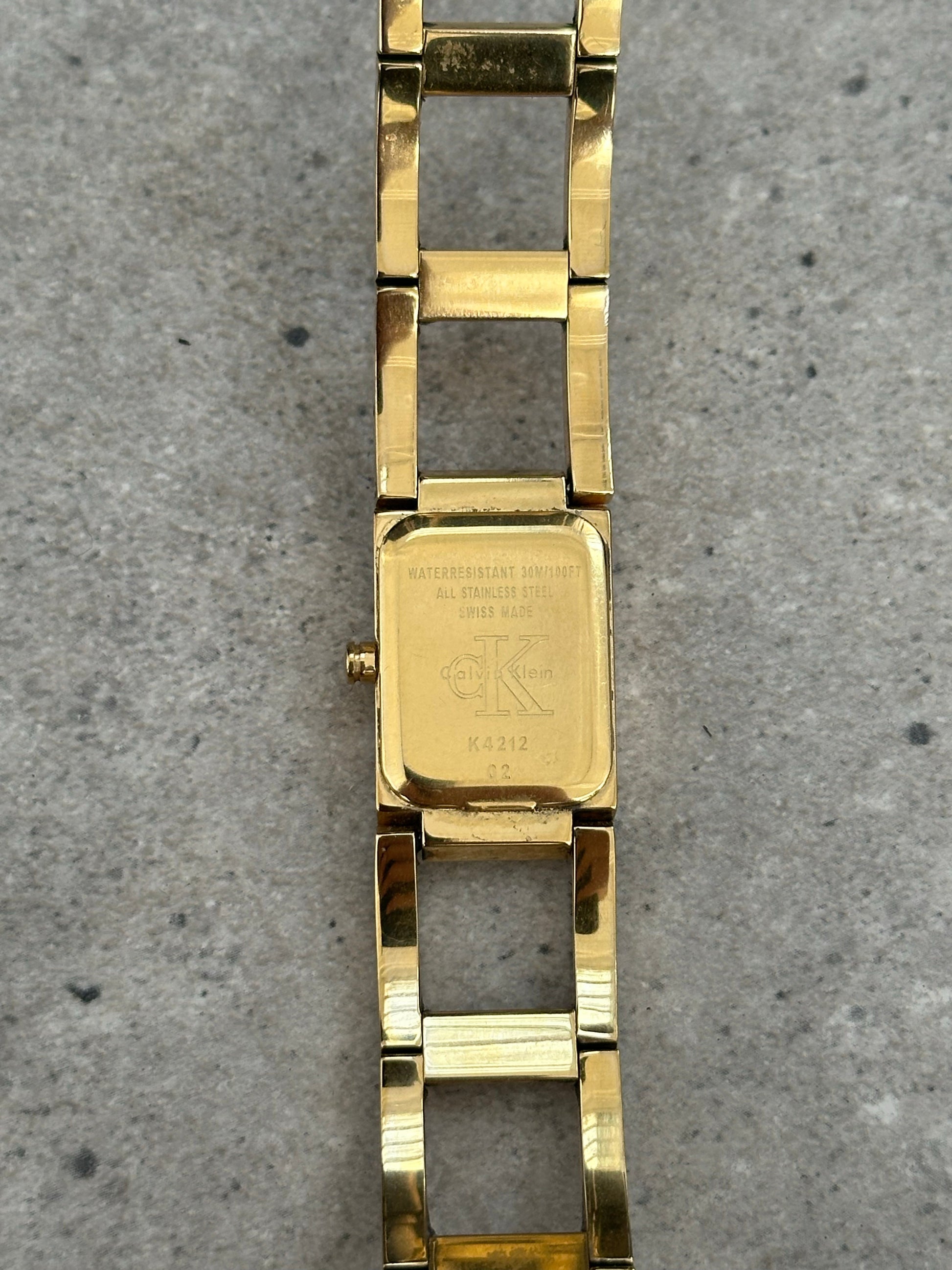 Calvin Klein 1990s Bracelet Watch