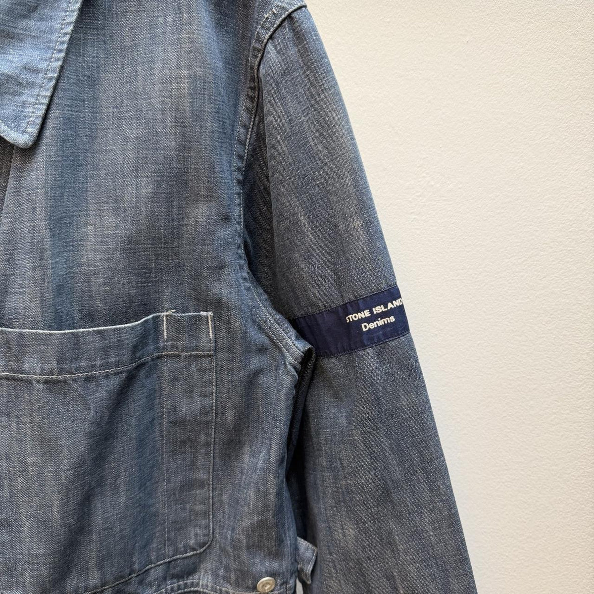 00’s Stone Island Denims Chore Jacket (L) | Large, Blue