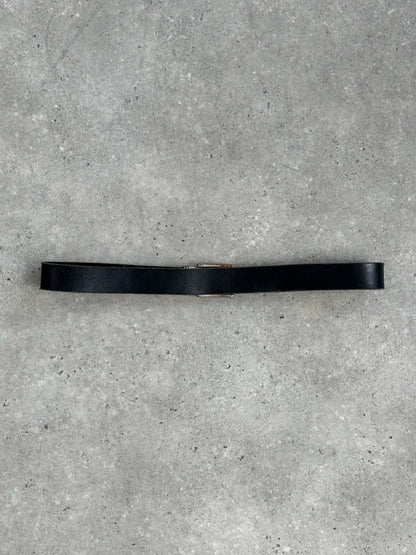 Vintage 1990s Distressed Leather Belt - W32-38