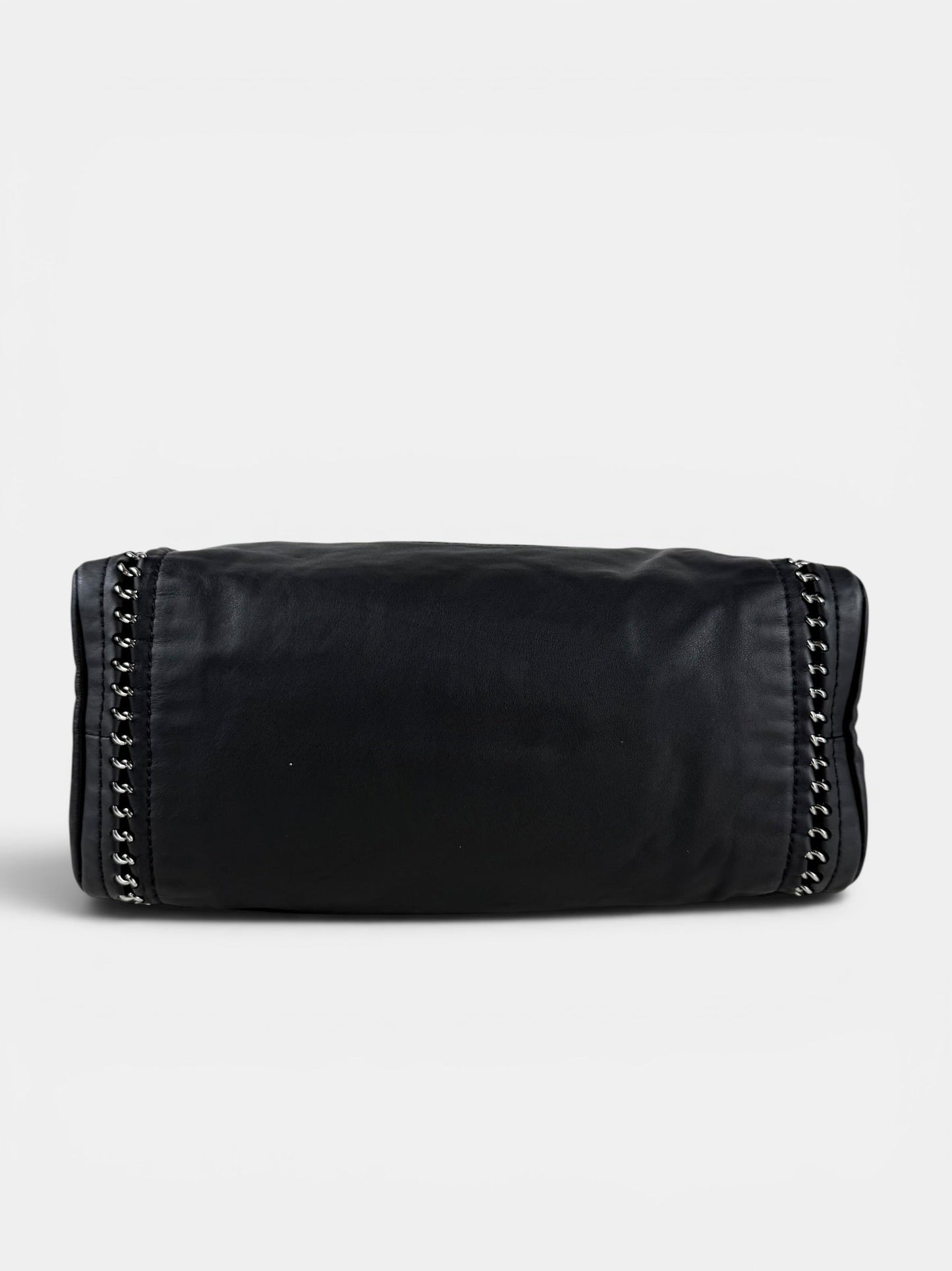 2005/2006 Chanel Luxe Ligne Black Lambskin Bowling Bag | O/S, Multicoloured