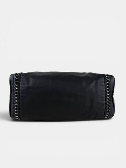 2005/2006 Chanel Luxe Ligne Black Lambskin Bowling Bag | O/S, Multicoloured
