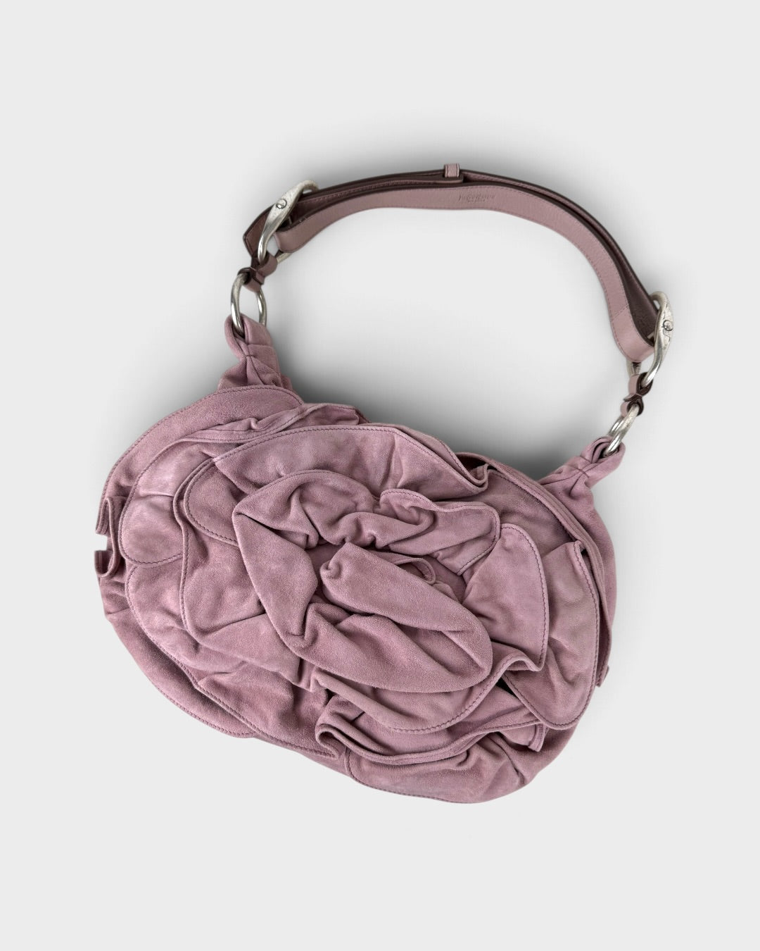 2003 Yves Saint Laurent YSL Rive Gauche Suede Nadja Handbag | O/S, Multicoloured