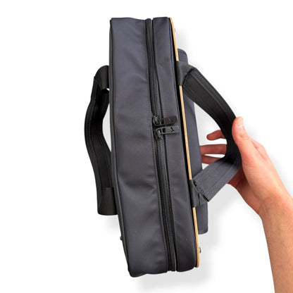 2000's Puma Urban Mobility Wood Panel 'Travel Tote' | O/S, Black