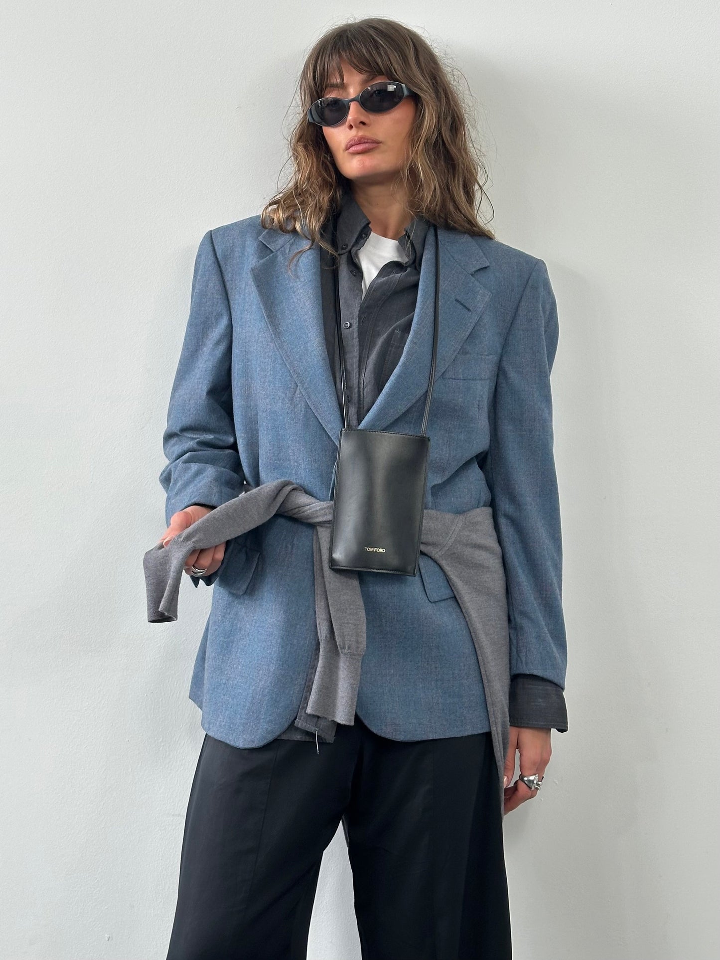Christian Dior Paris 1980s Pure Wool Check Blazer - 40R/L