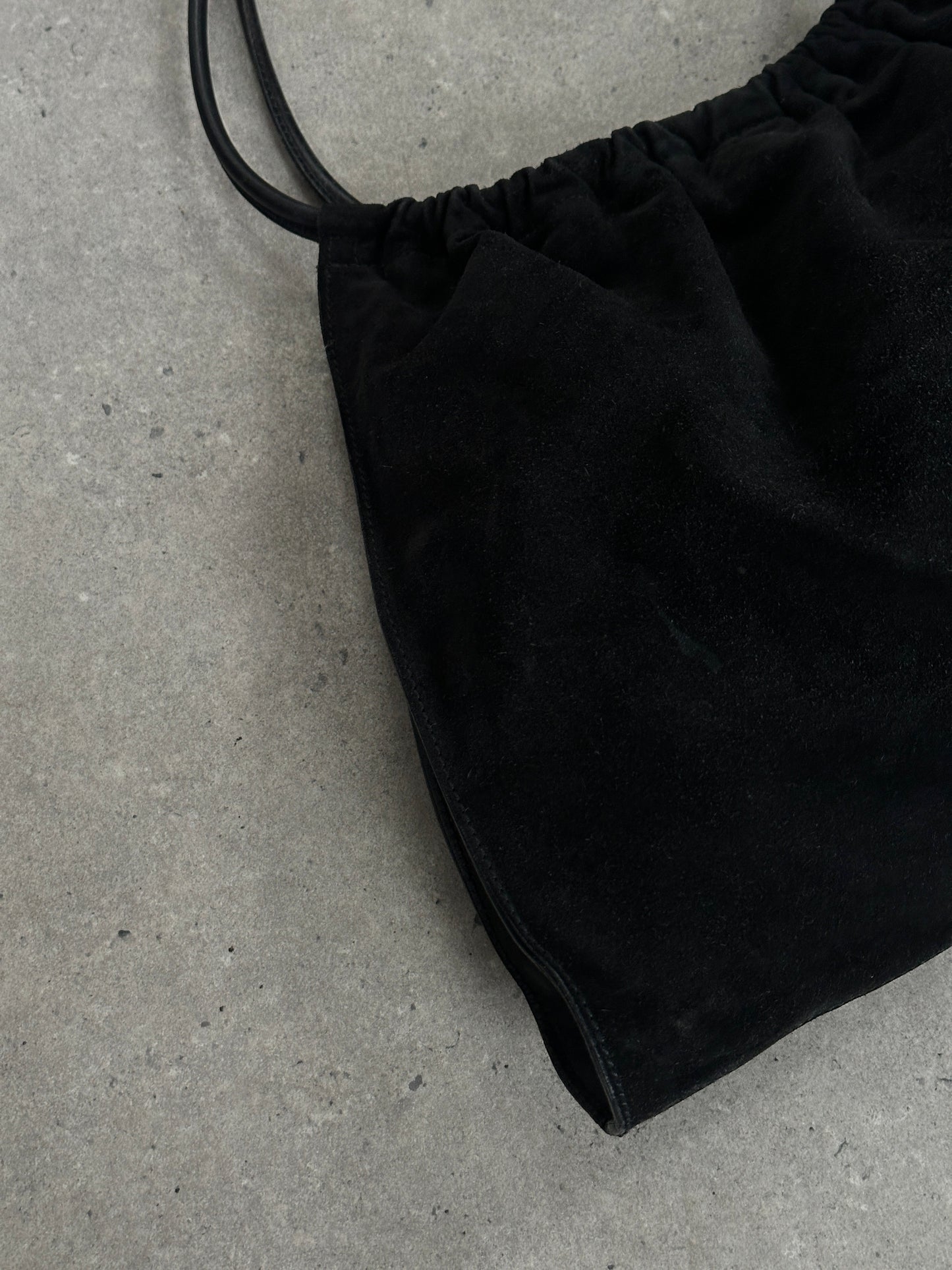 Gucci 1990s Tom Ford Suede Leather Hobo Shoulder Bag