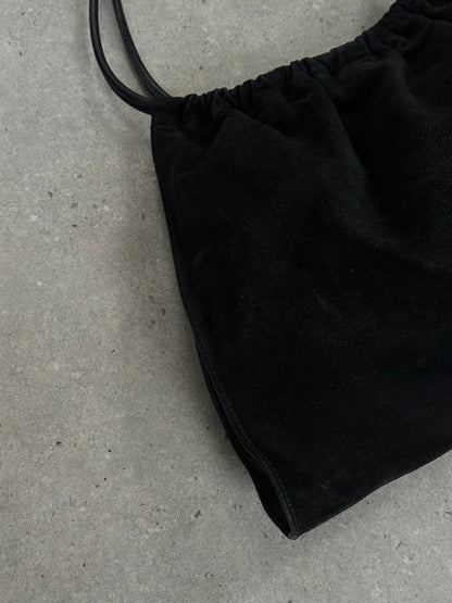 Gucci 1990s Tom Ford Suede Leather Hobo Shoulder Bag