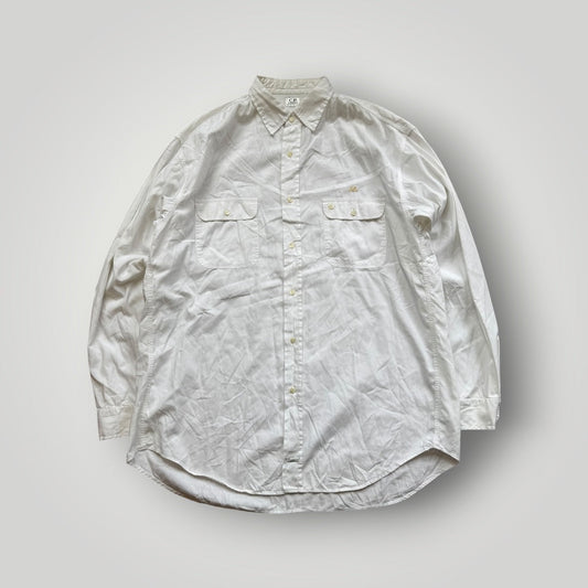 C.P. Company Ideas From Massimo Osti SS/90 Cotton Shirt 6/XL | Default Title, Red