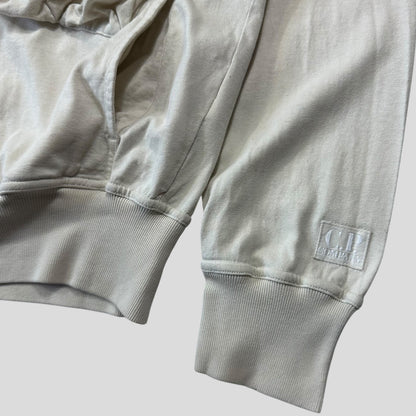 CP Company 2010 Multipocket Zip-up Cotton Logo Hoodie - M