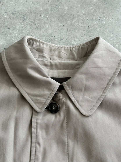 London Fog Cotton Single Breasted Trench Coat - XL