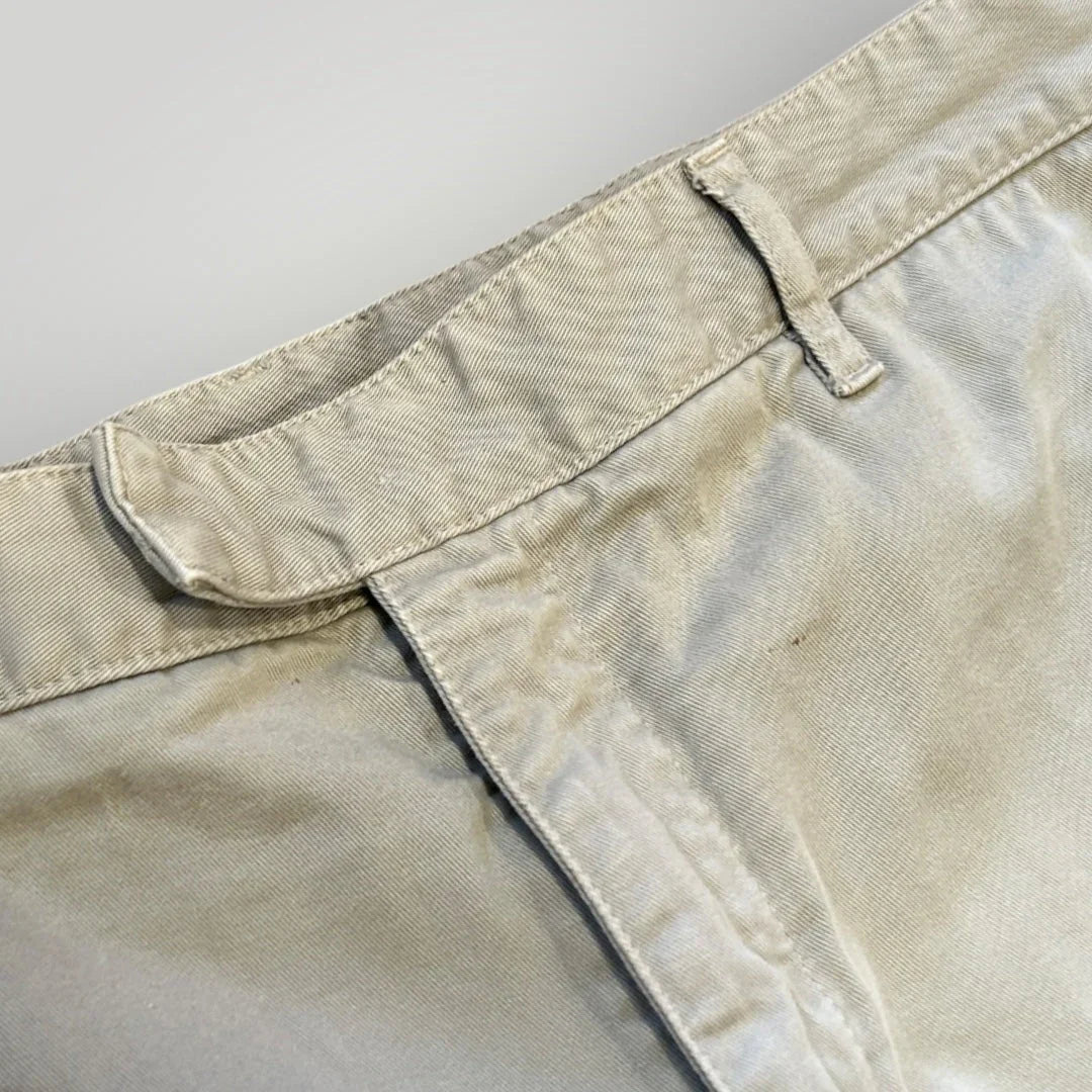 Prada Sport 2000's Cotton Canvas Shorts 36"