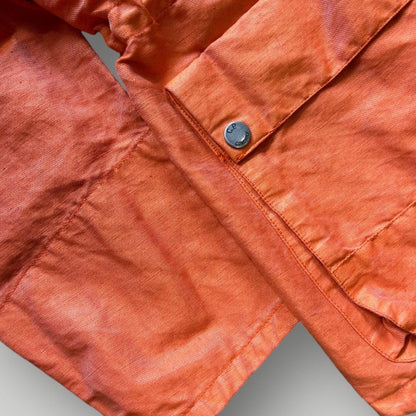 SS 2005 C.P. Company Rubberised Nylon-Linen Mille Miglia Goggle Jacket 52