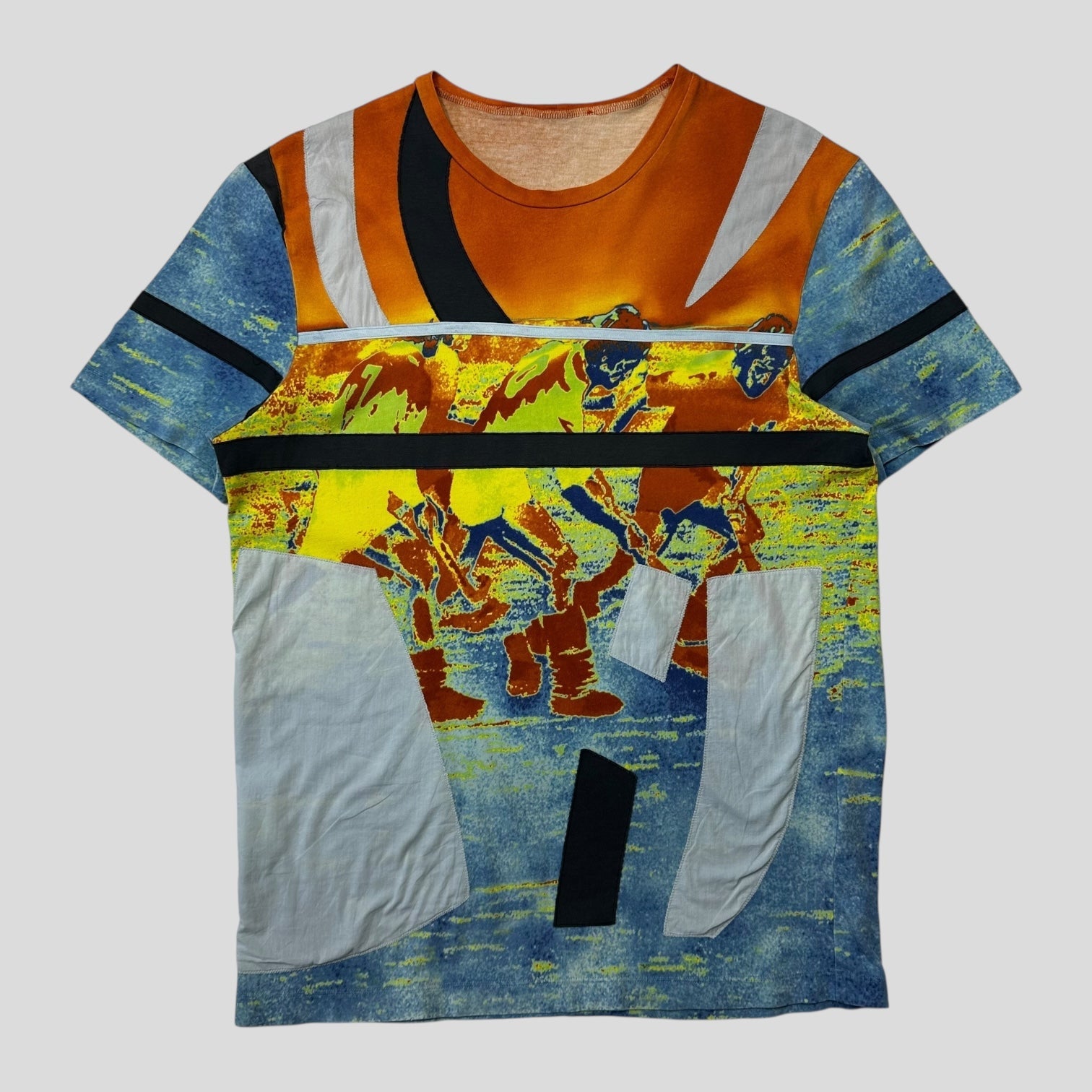 Prada Sport 00's Thermal Heatmap Patchwork T-shirt - L (M) – Known