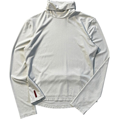 Prada Sport 00’s Roll Neck Top Size 10/12 | 10/12, Red