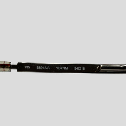 Burberry Safilo Nova Check Logo Metal Square Sunglasses