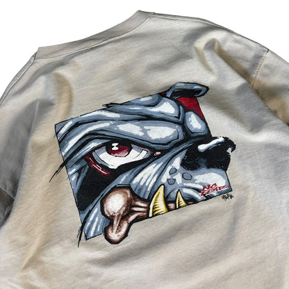 No Fear 90’s Longsleeve T Shirt L | Large, Cream