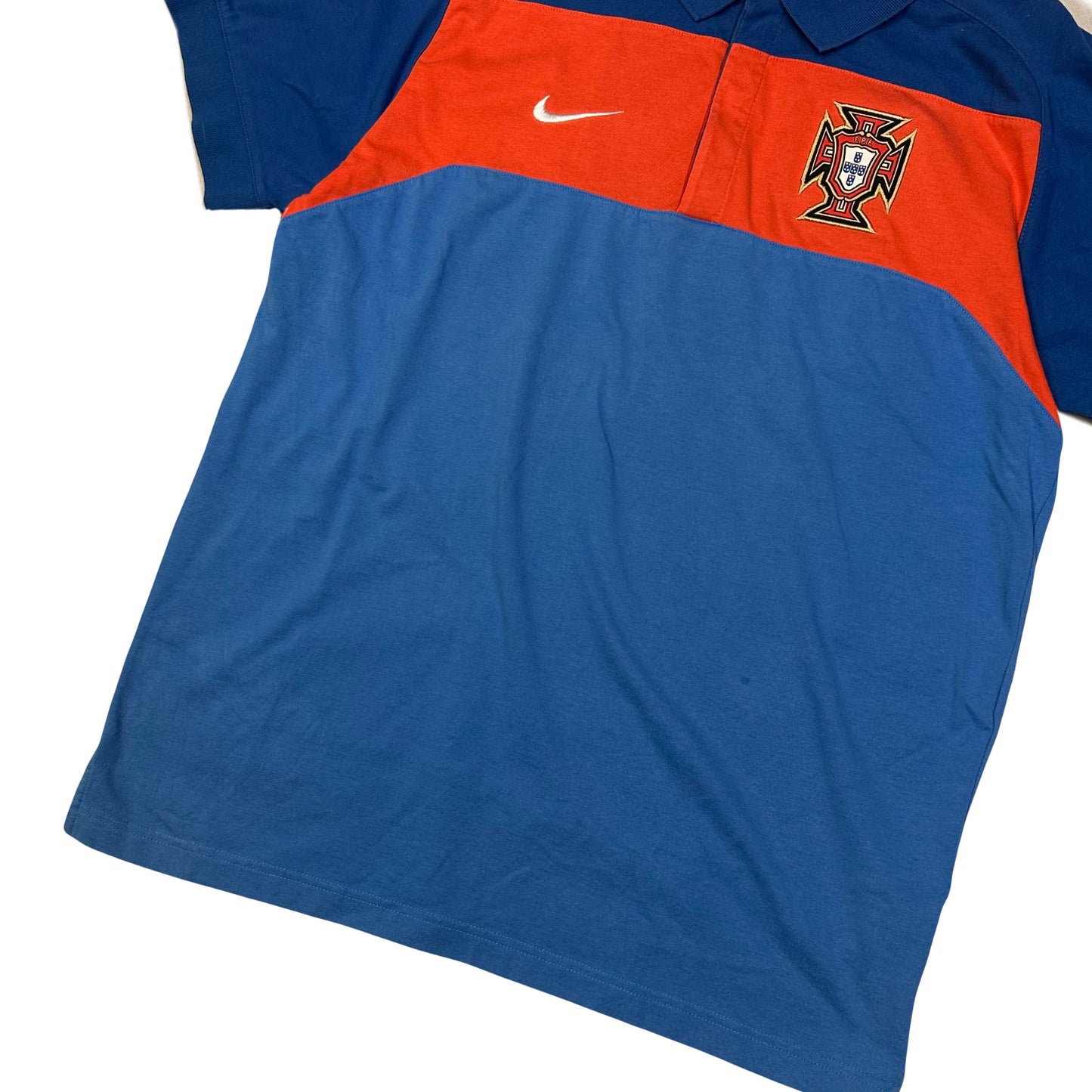 Nike 2009 Porugal Polo In Blue ( L )