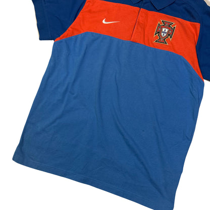 Nike 2009 Porugal Polo In Blue ( L )