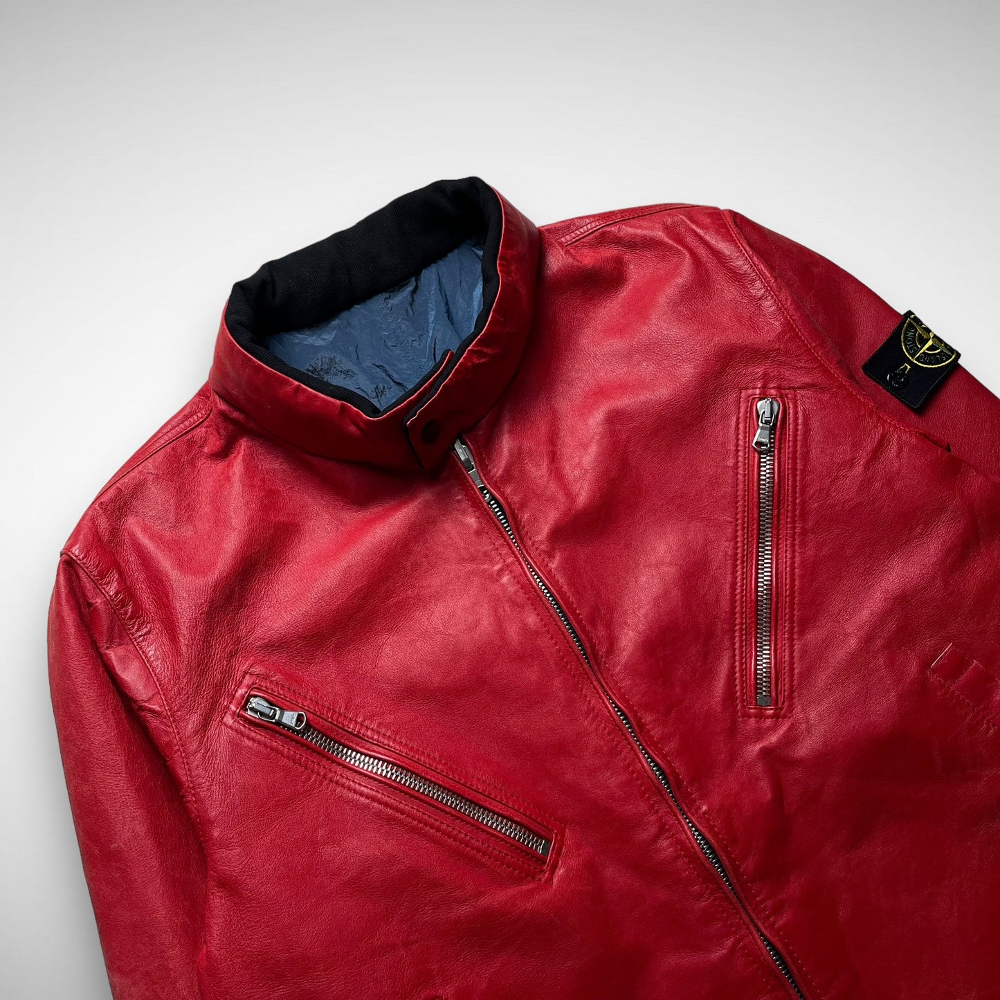 Stone Island Reversible Leather/Nylon Jacket (SS2010)