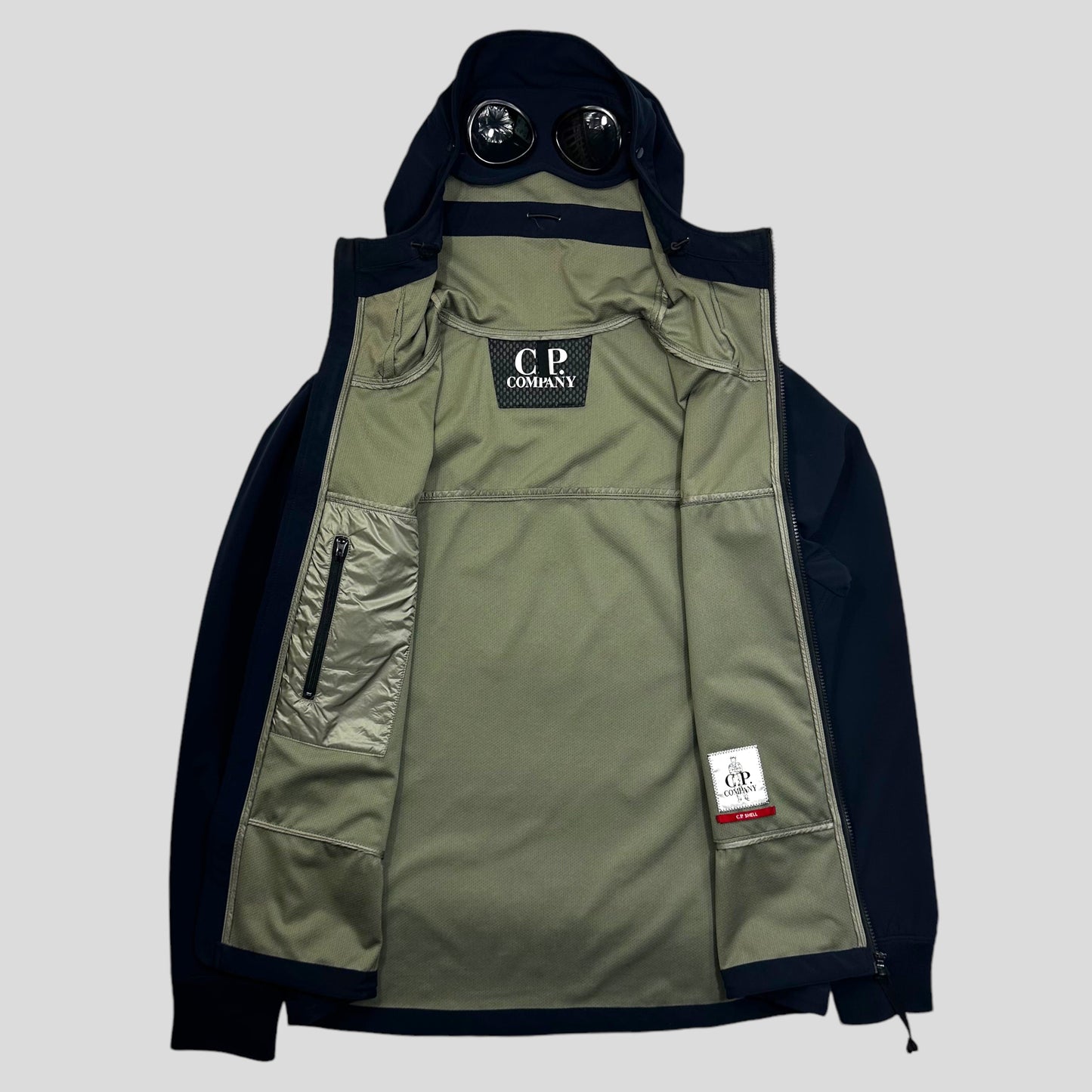 CP Company Soft Shell Goggle Jacket - L