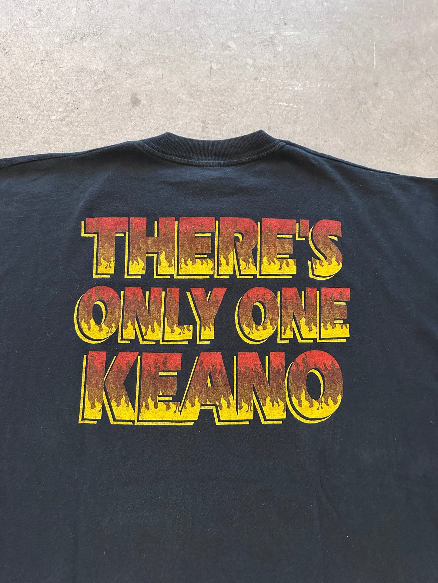 1990's The Devil in Red Keano T-Shirt - XL