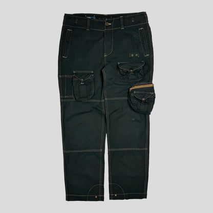 Polo 90’s Ralph Lauren Multipocket Contrast Cargo’s - 33-36 | W33, Brown
