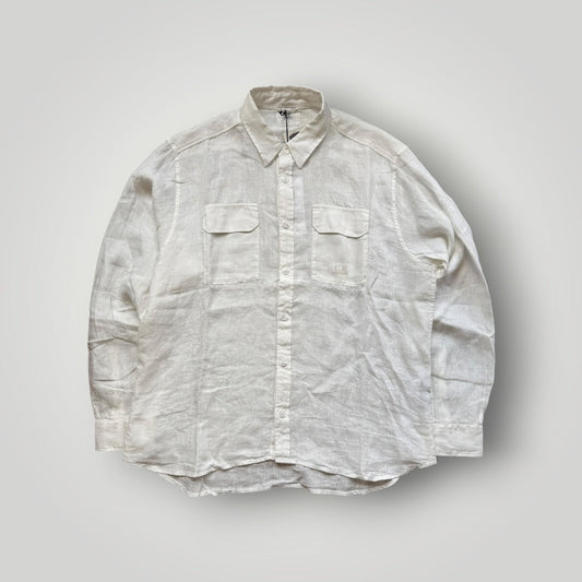 C.P. Company Lino Flax Button down Shirt  XL BNWT