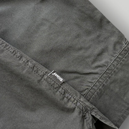 2000's Stüssy Utility Pocket Overshirt M | O/S, Black