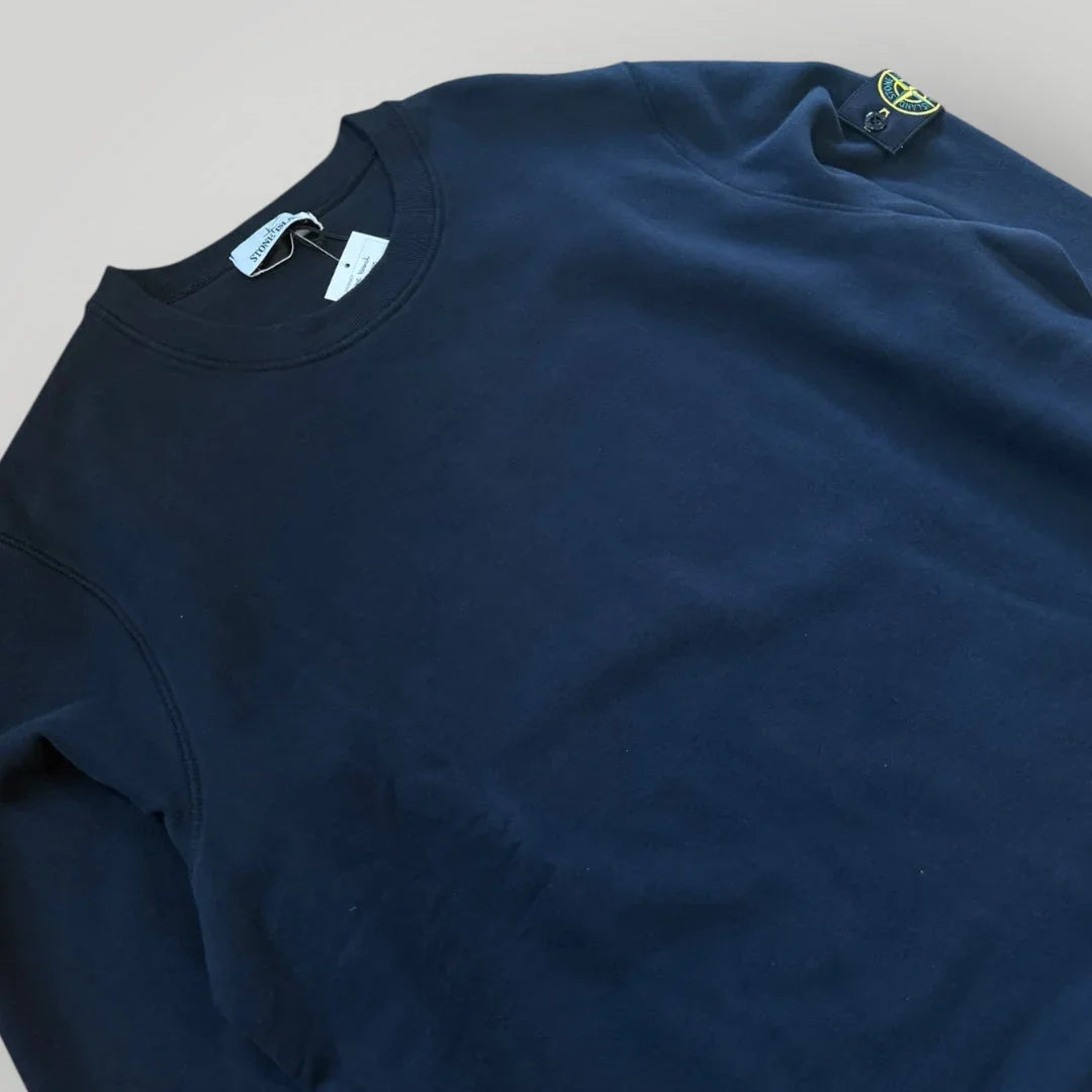 Stone Island AW/21 Navy Cotton Crewneck Jumper XXL BNWT