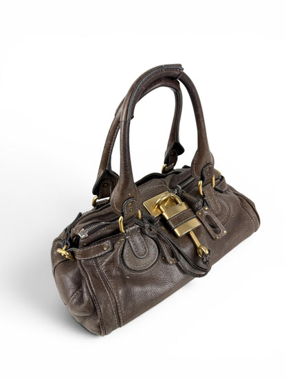 2009 Chloe Paddington Brown Leather Handbag GHW | O/S, Multicoloured