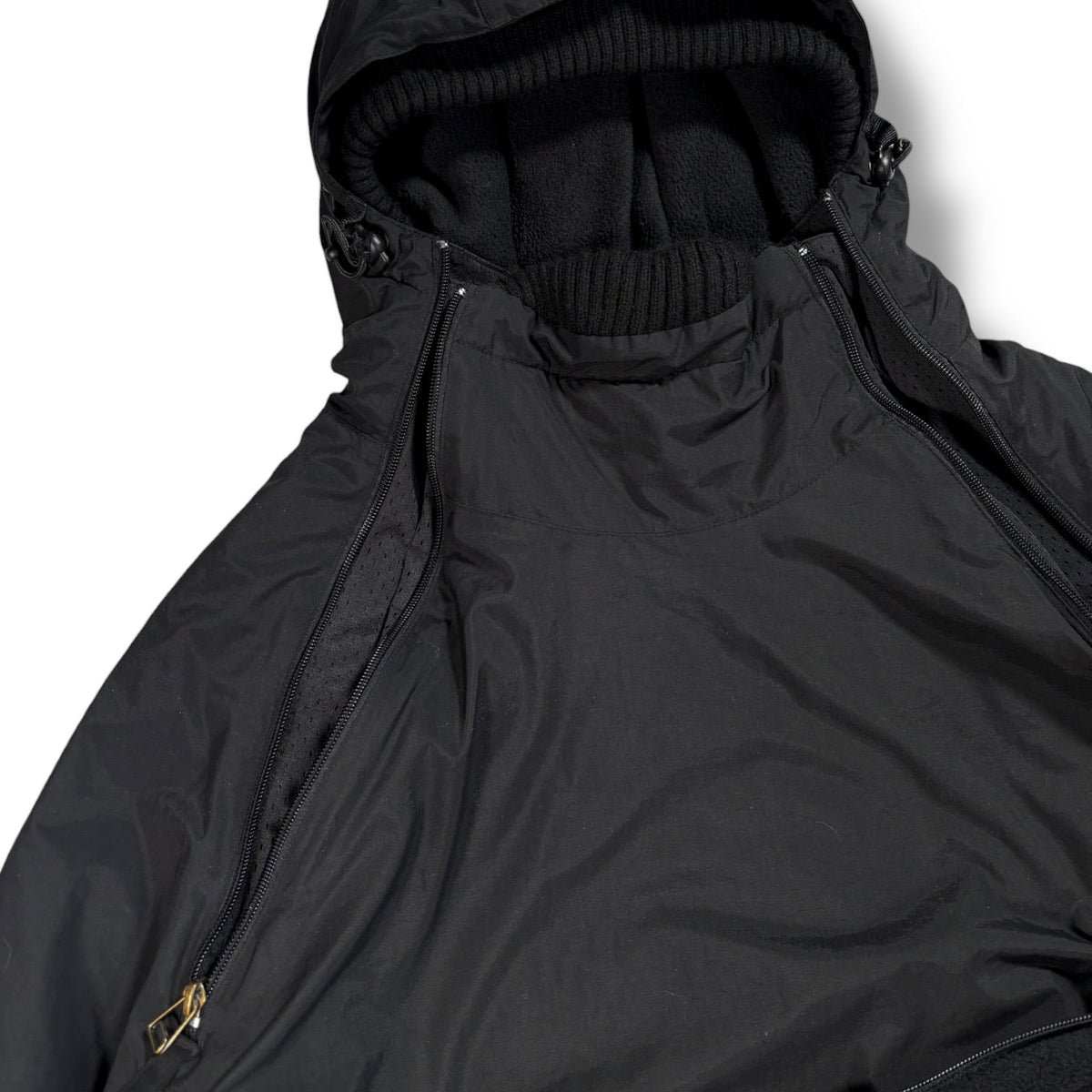 Schott 00’s Dual Zip Technical Ventilated Jacket L | Large, Black