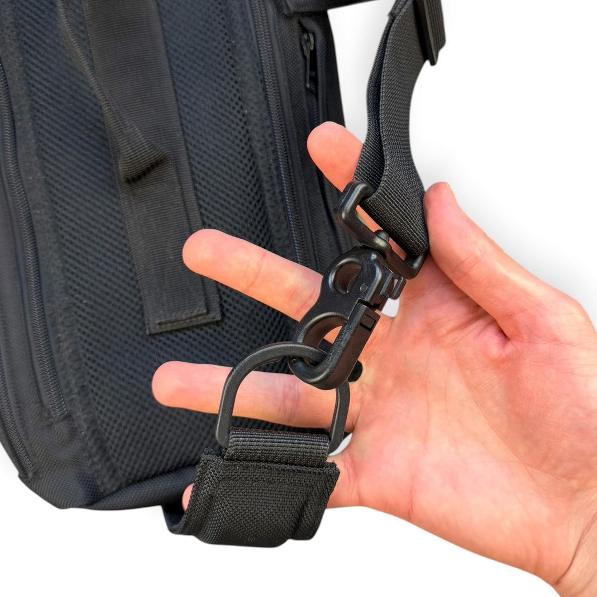 2005 GAP Cargo Pocket Sling Bag | O/S, Black