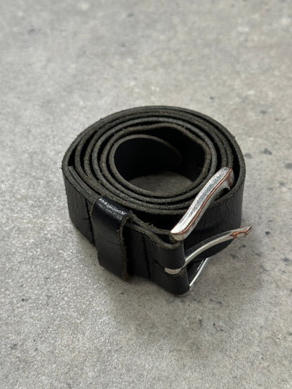 Vintage Chrome Leather Belt W34-38