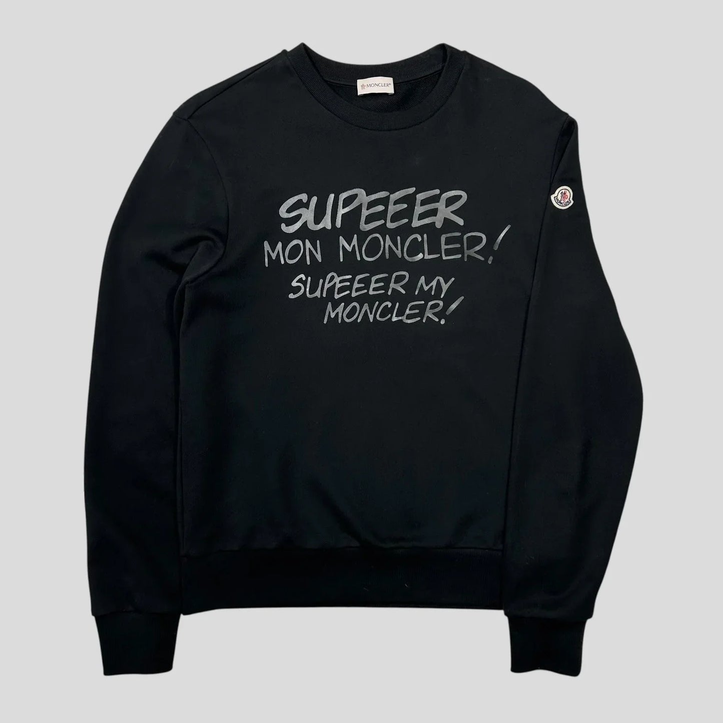 Moncler Supeeer My Moncler! Logo Sweatshirt - M