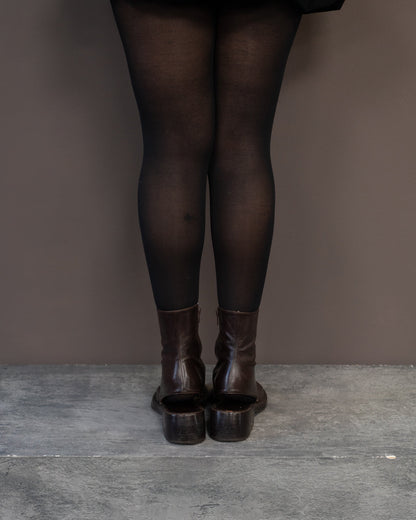 ANN DEMEULEMEESTER 1994 CUT OUT BOOTS (EU 37, FITS LIKE 37.5-38)