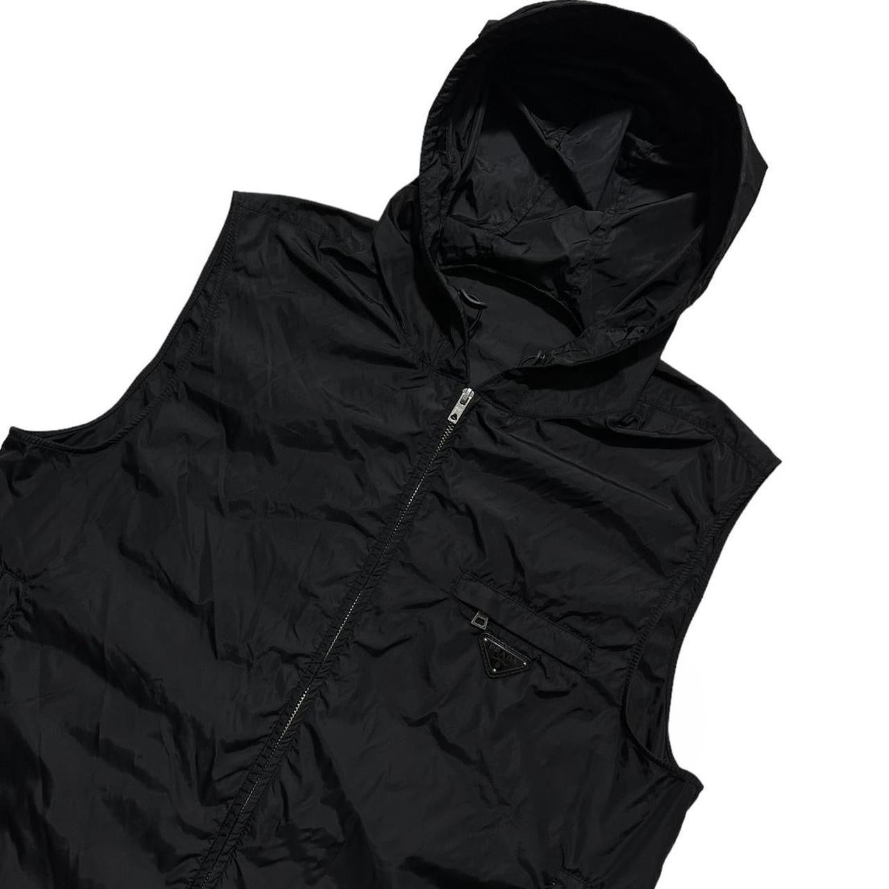 Prada Front Logo Nylon Gilet