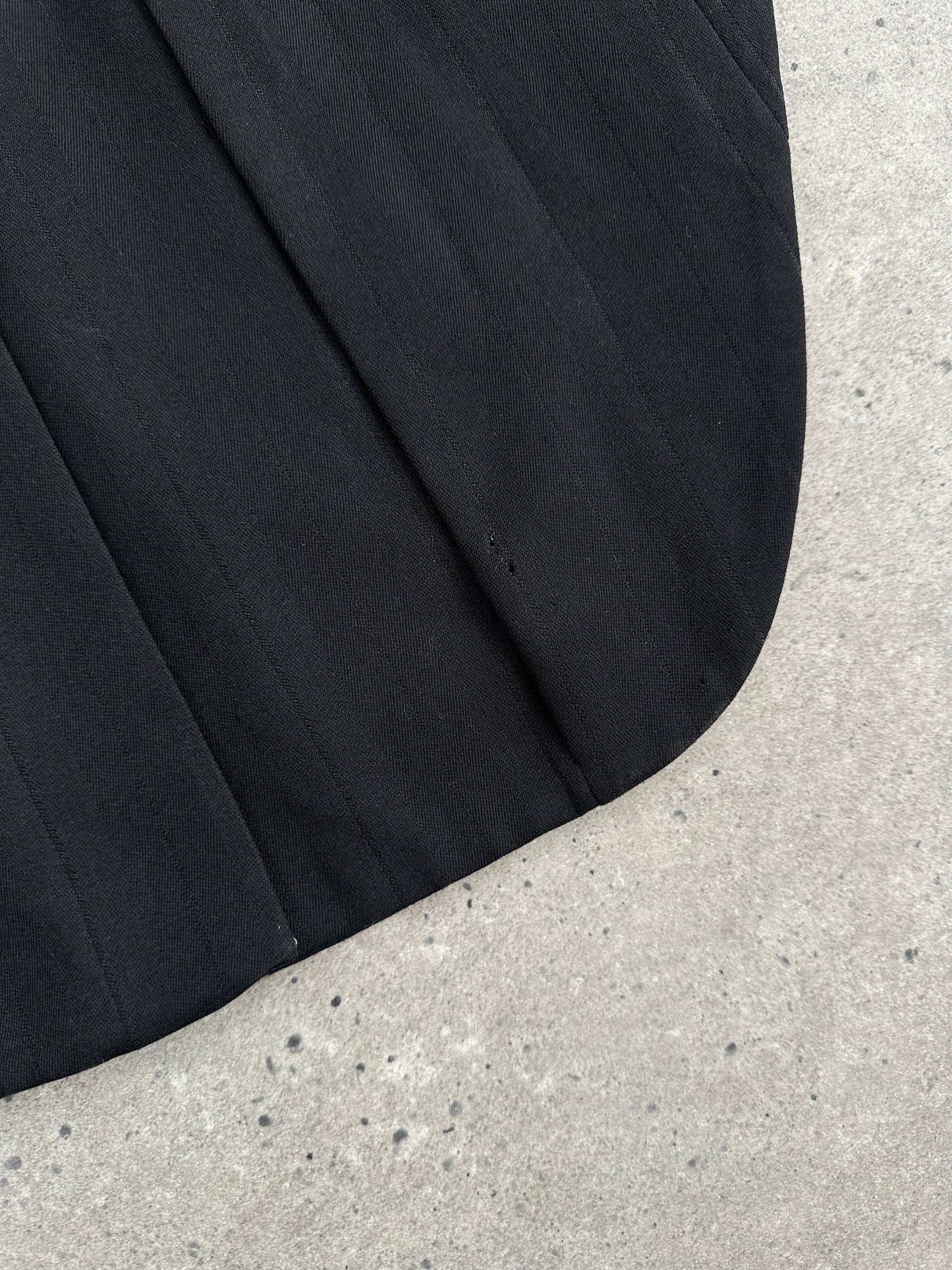 Christian Dior Monsieur 80s Double Breasted Tuxedo Tailcoat Blazer - M