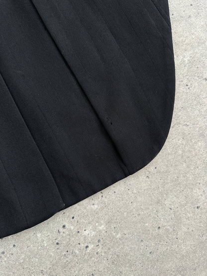 Christian Dior Monsieur 80s Double Breasted Tuxedo Tailcoat Blazer - M