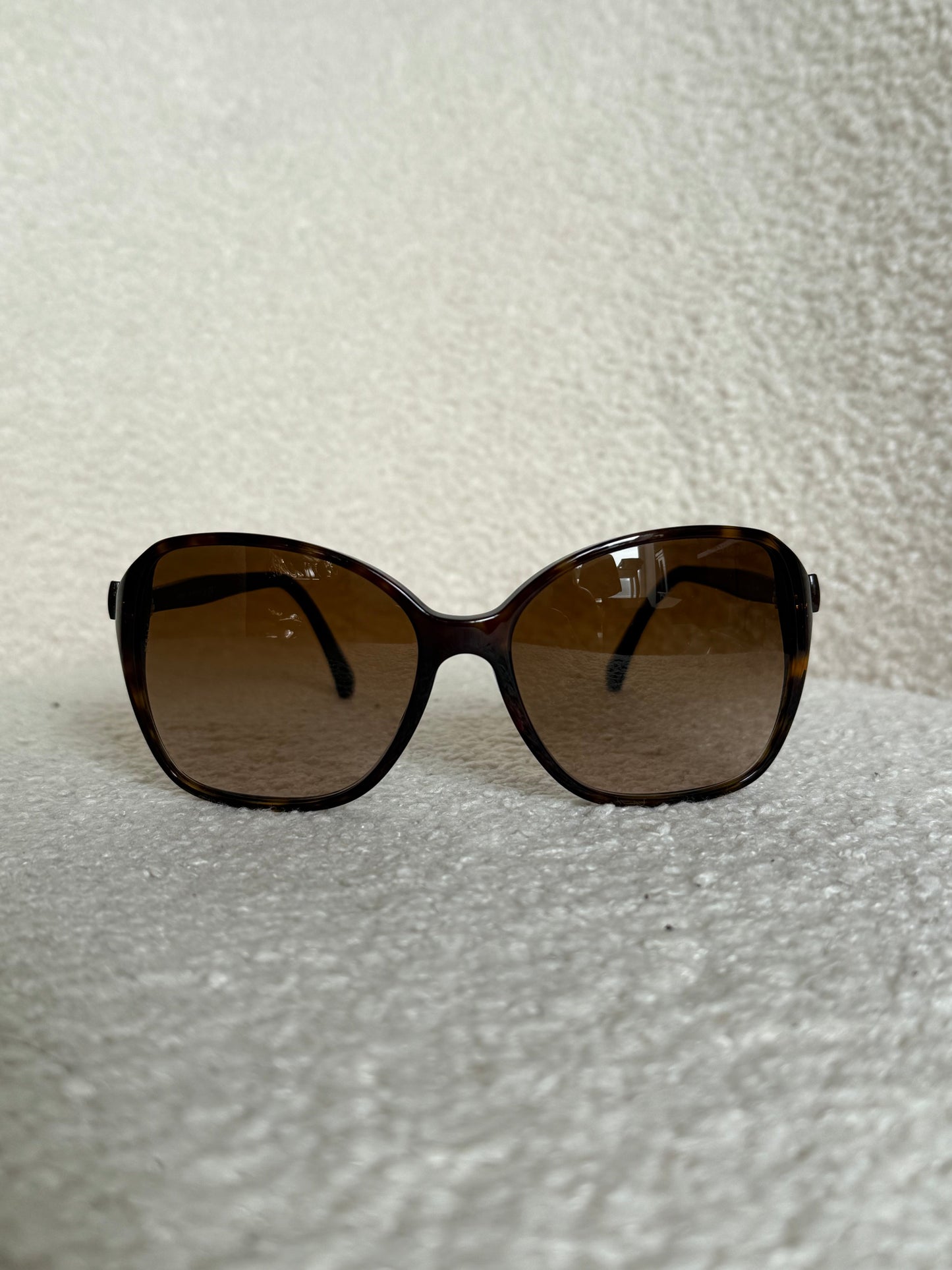 Vintage 2000s Chanel Oversized Sunglasses | O/S, Brown