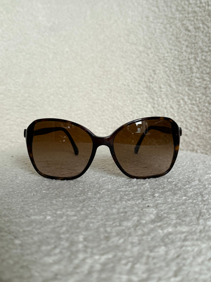 Vintage 2000s Chanel Oversized Sunglasses | O/S, Brown