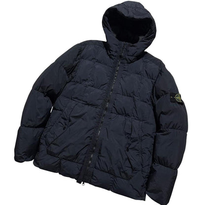 Stone Island Garment Dyed Down Jacket | XXL, Navy