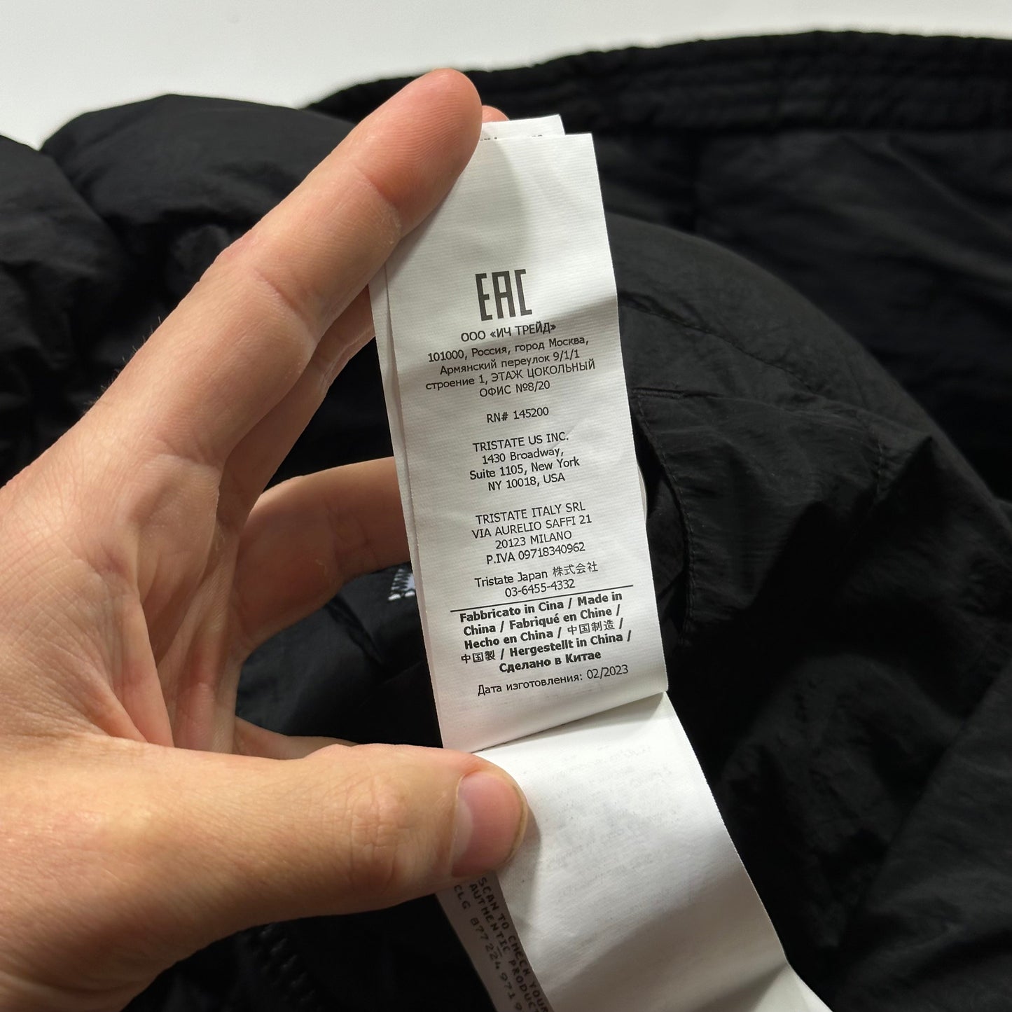 CP Company AW23 ECO-Chrome R Goose Down Goggle Jacket - IT48 (M/L)