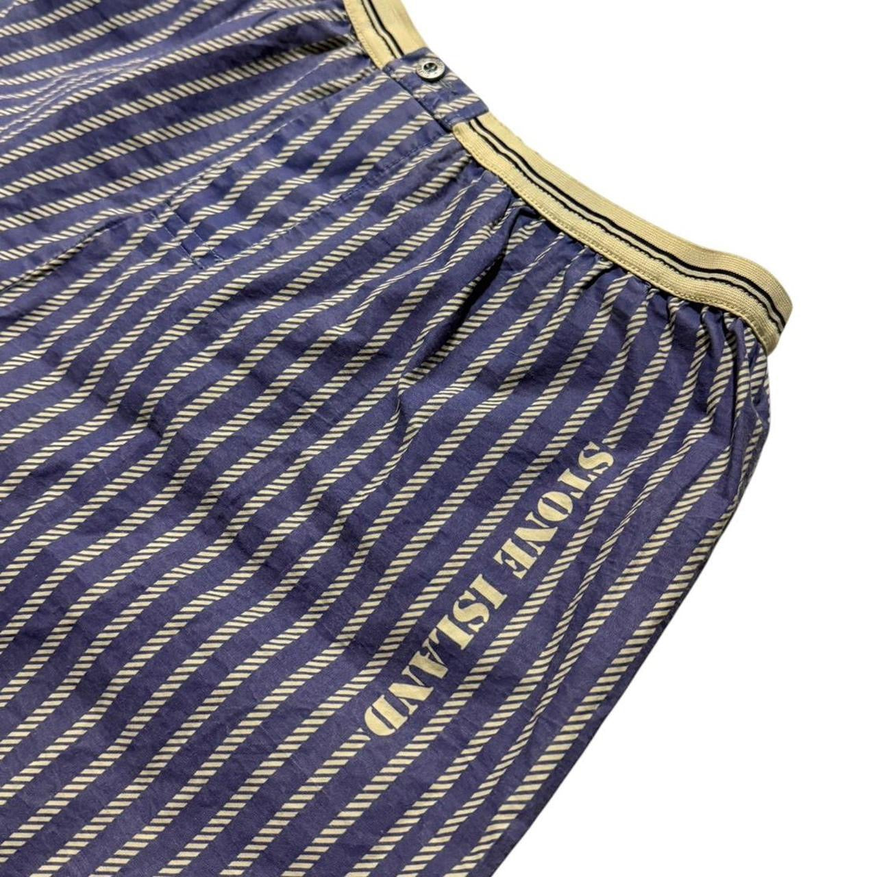 Stone Island 40th Anniversary Striped Shorts