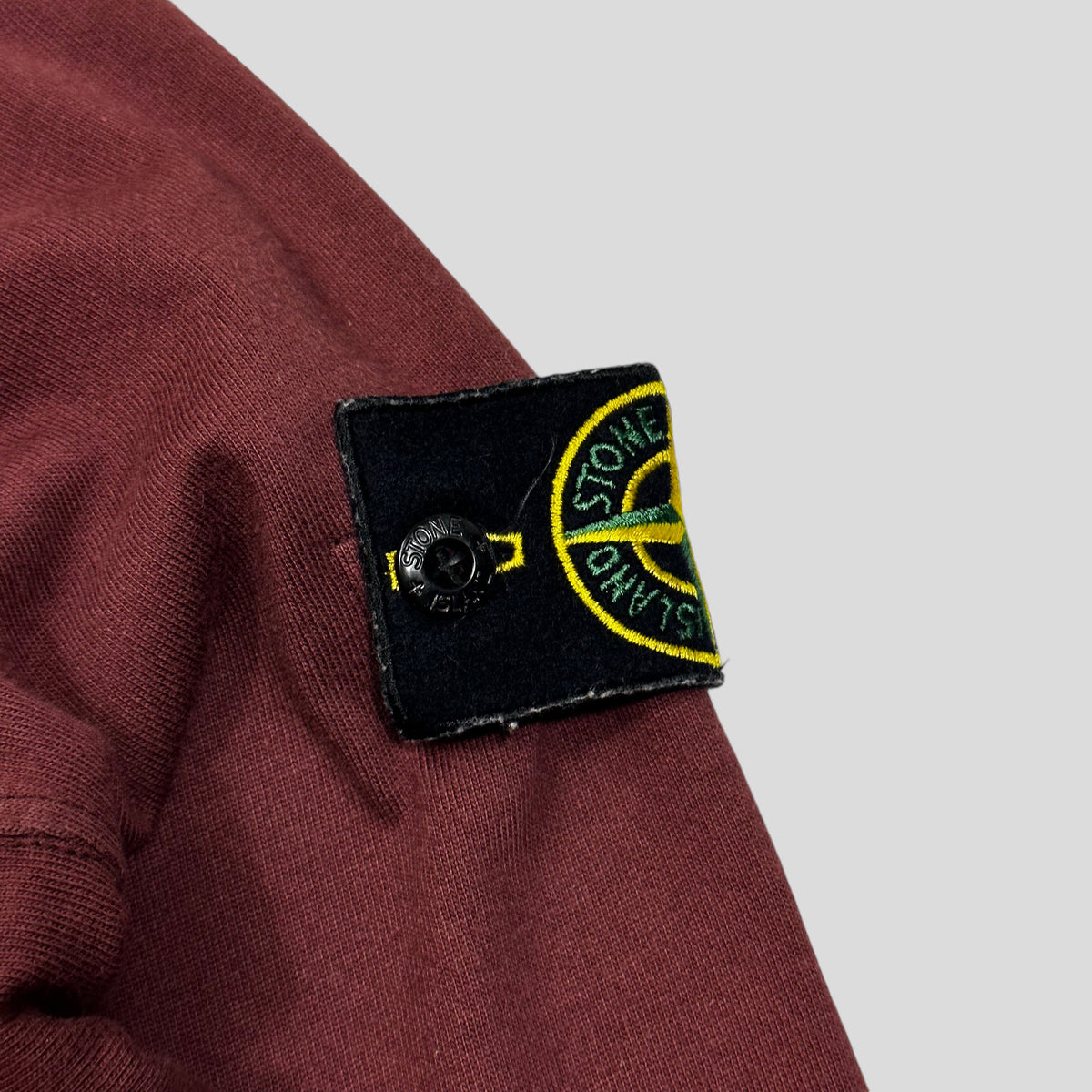 Stone Island Burgundy Crewneck - S/M | Small, Burgundy