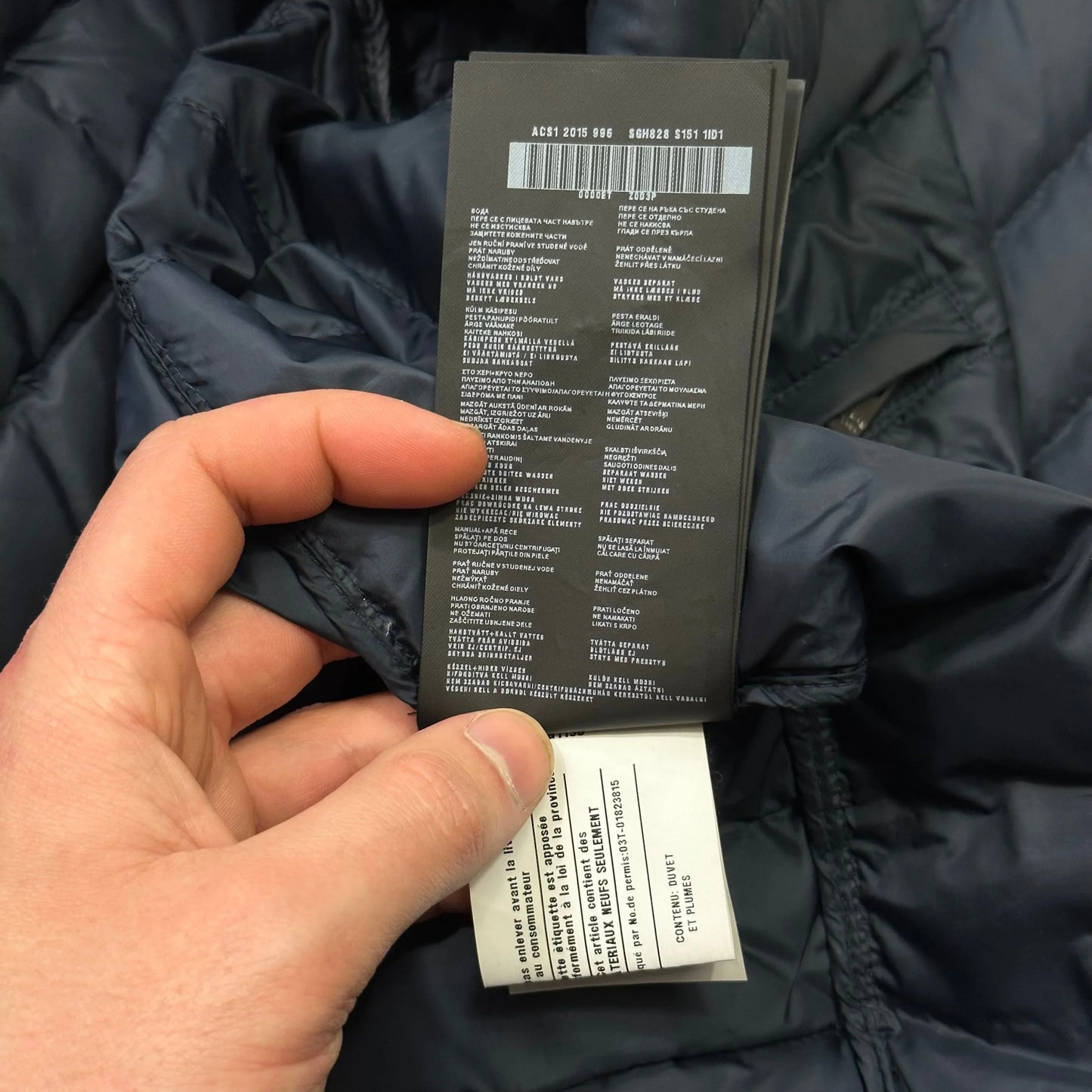 Prada Milano 2015 Down Puffer Jacket - L