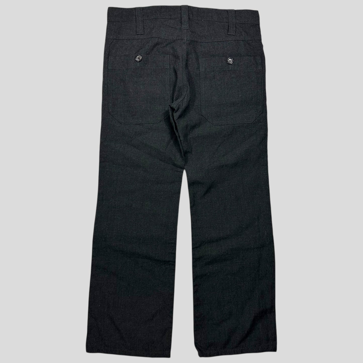 Comme Des Garçons 2007 Mini Pockets Baggy Wool Carpenter Trousers - M/L