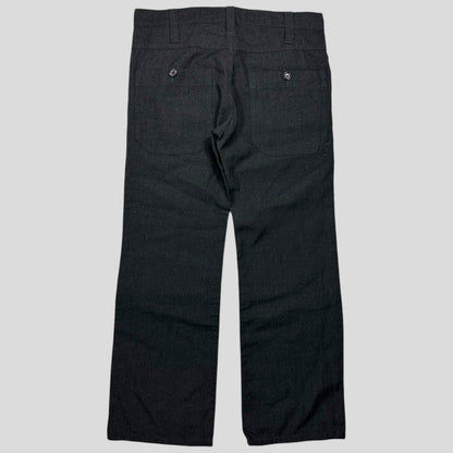 Comme Des Garçons 2007 Mini Pockets Baggy Wool Carpenter Trousers - M/L